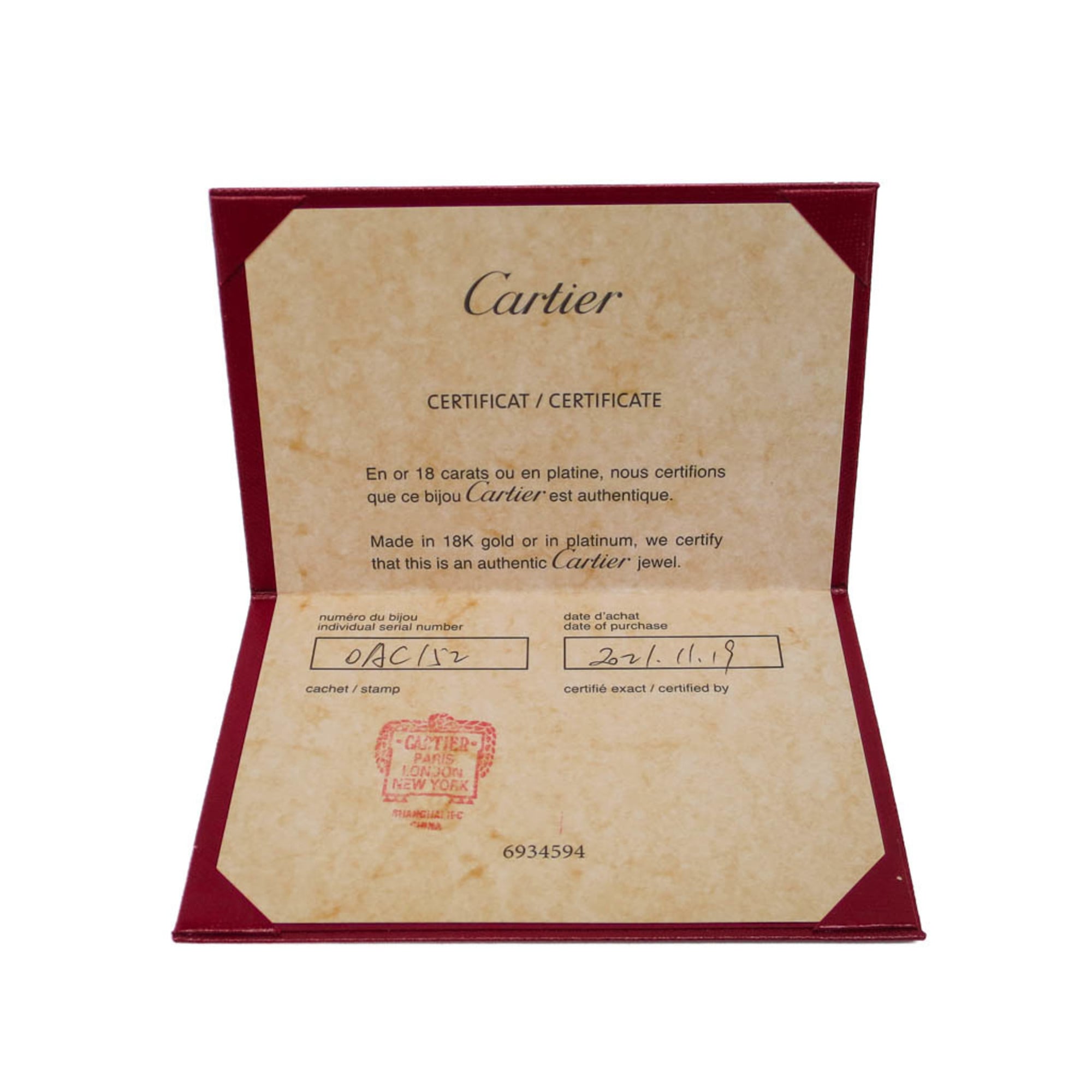 Cartier Mini Love · Diamond · Rose Gold
