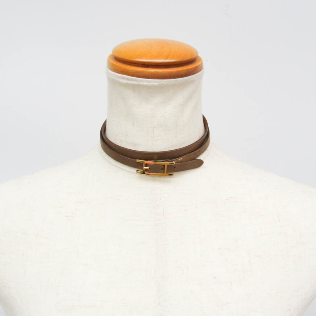 Hermès Hapi · Choker Bangle · Leather