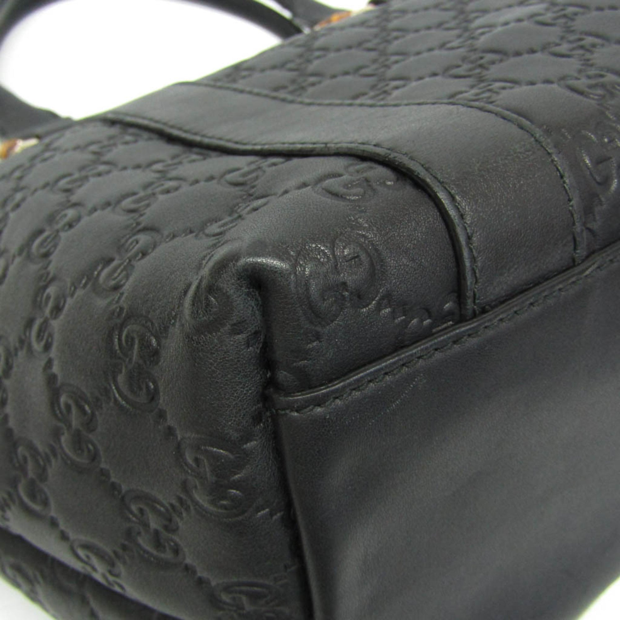 Gucci Guccissima · Bamboo · Leather Tote