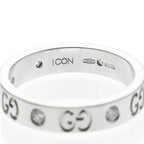 Gucci Icon · Diamond · 18K White Gold