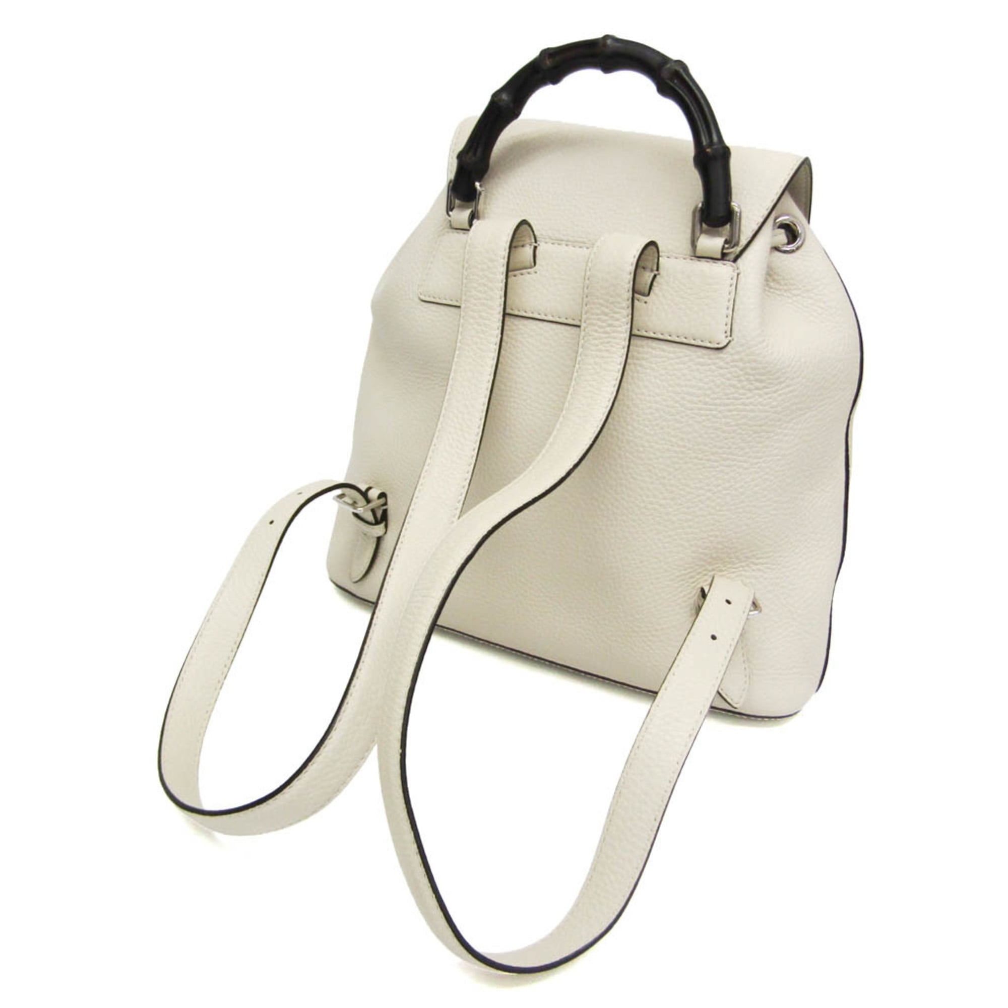 Gucci Bamboo · Leather Backpack