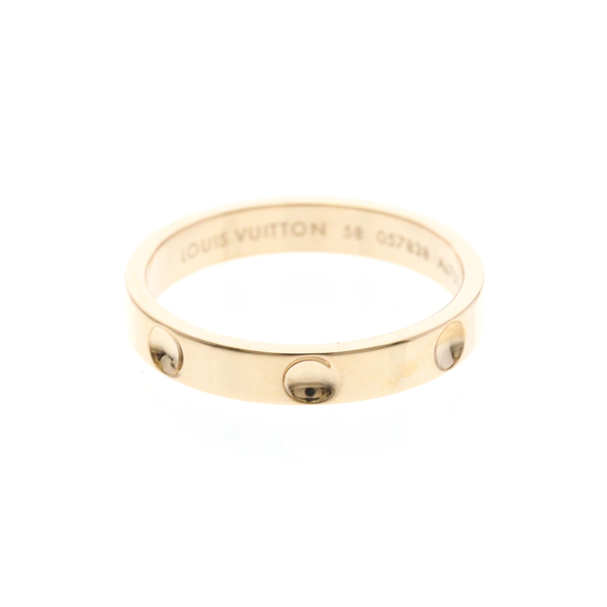 Louis Vuitton Petite Bague Empreinte · Rose Gold