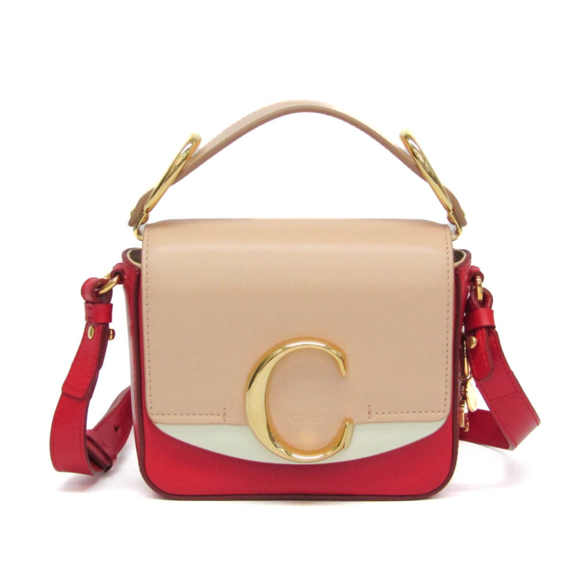 Chloé C Mini · Leather Shoulder Bag