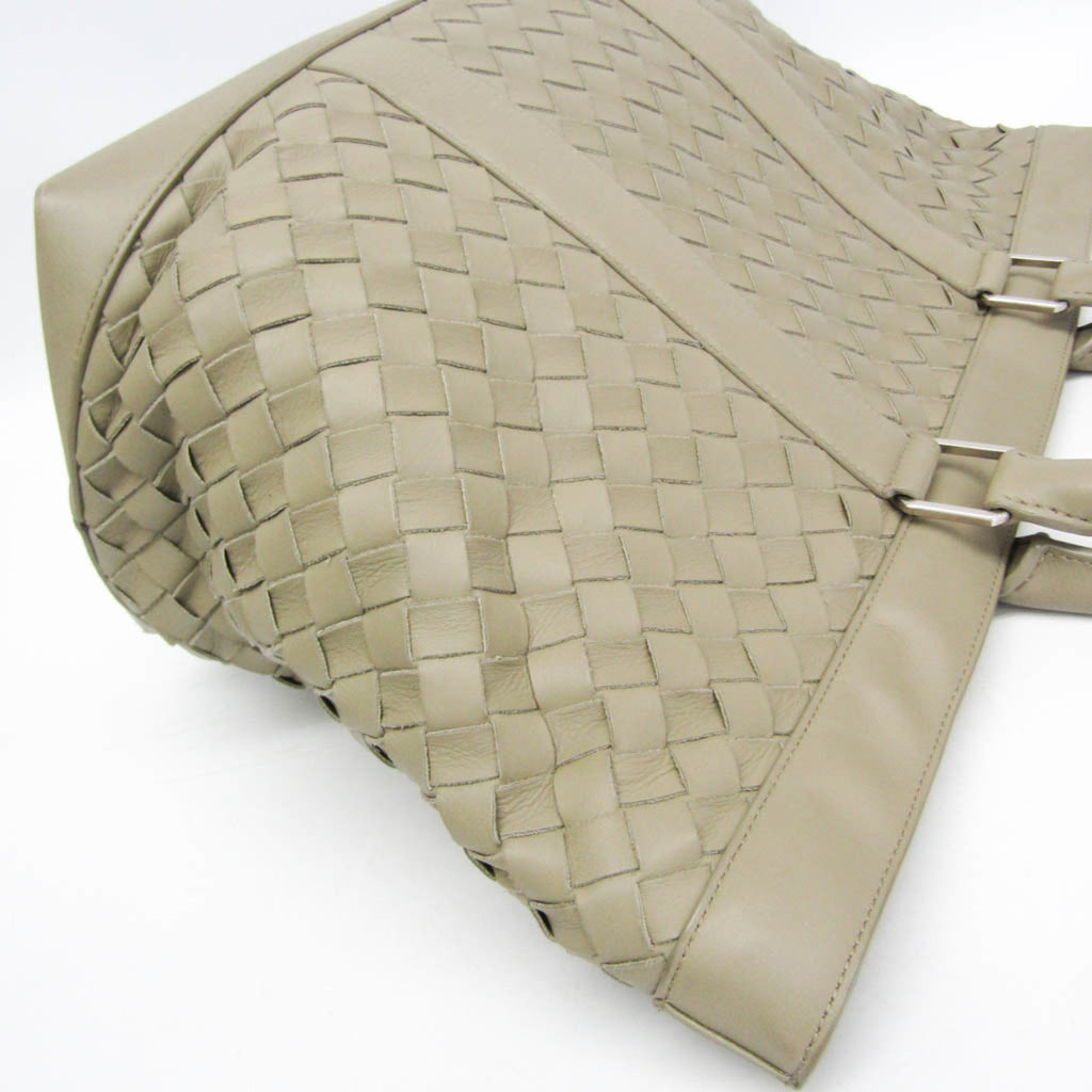 Bottega Veneta Intrecciato · Travertine
