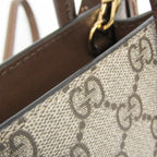 Gucci Interlocking G · GG Supreme · Leather