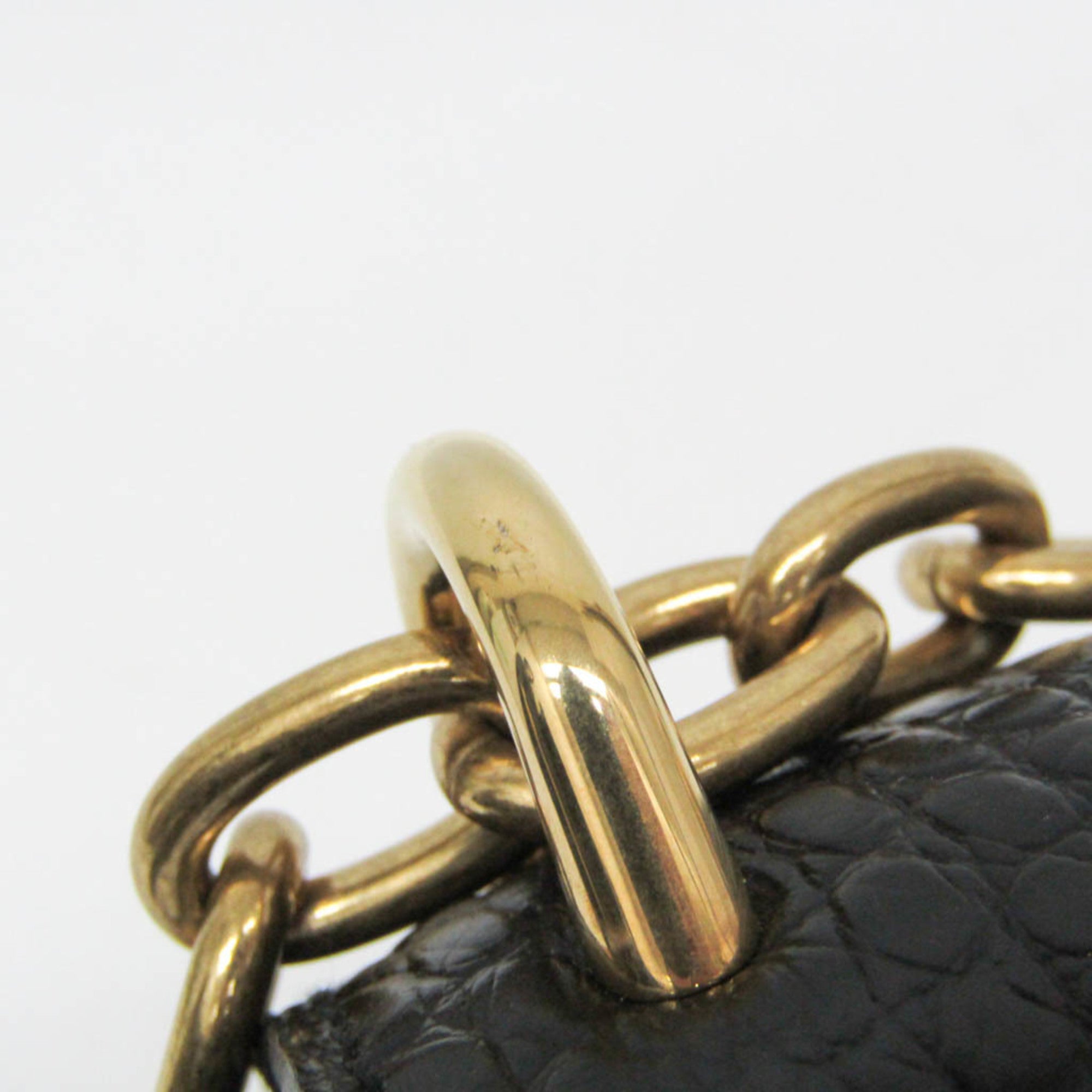 Miu Miu · Embossed Leather Chain Bag