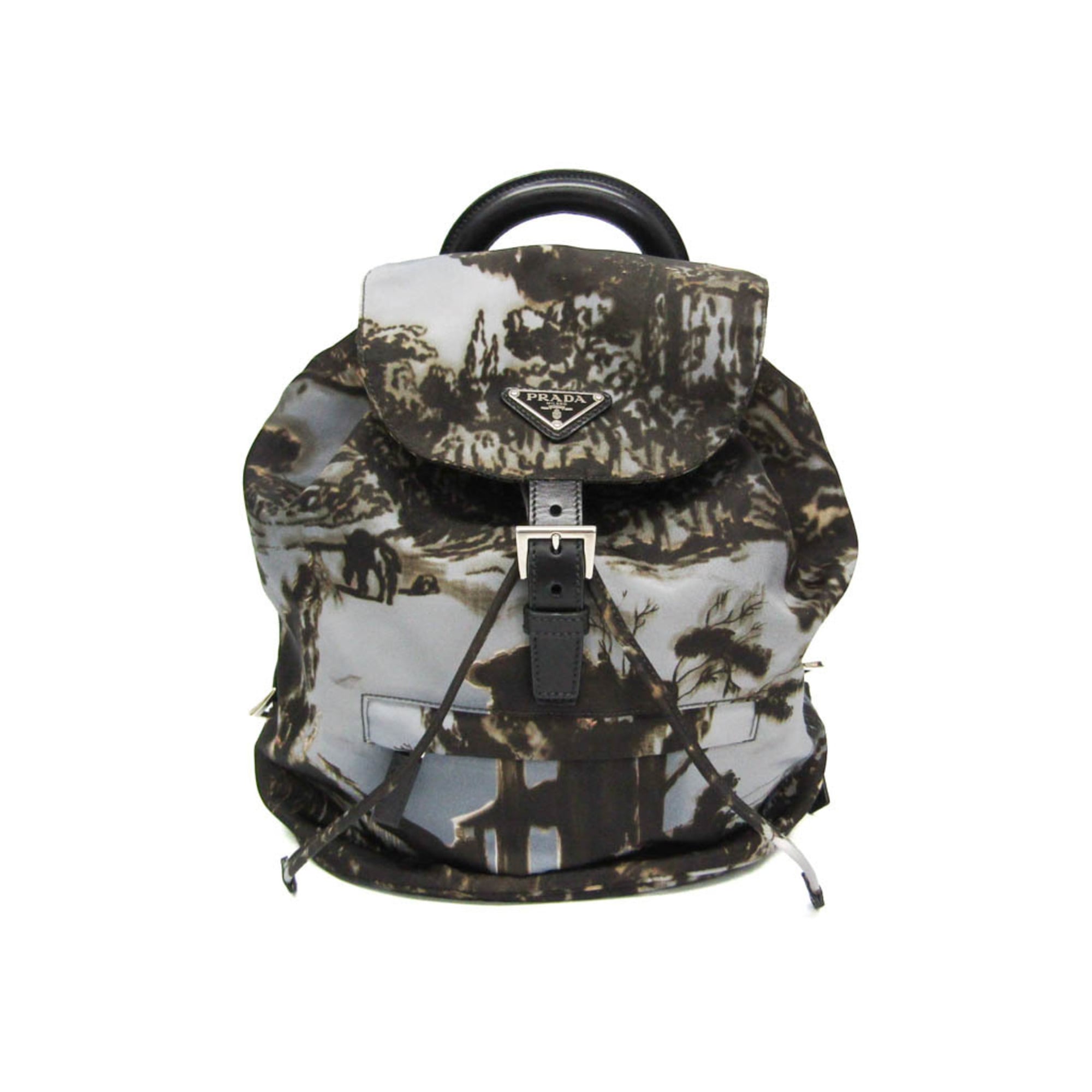 Prada Landscape Painting · Nylon Backpack