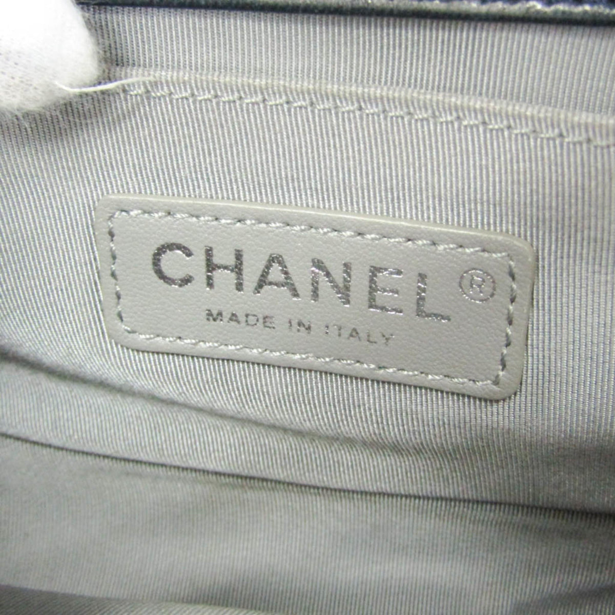 Chanel Boy · Velvet · Chain Shoulder Bag