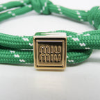Miu Miu Logo Cord · Adjustable Bracelet