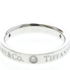 Tiffany Three Diamond · Platinum