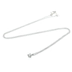 Tiffany Solitaire Diamond · Platinum Necklace