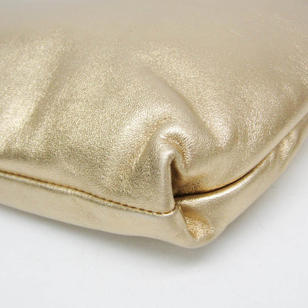 Prada Bow Metal · Leather Handbag