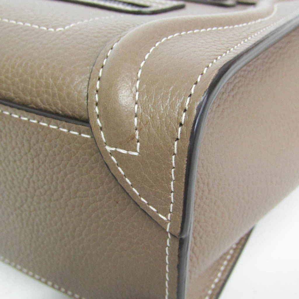 Celine Luggage Nano · Leather