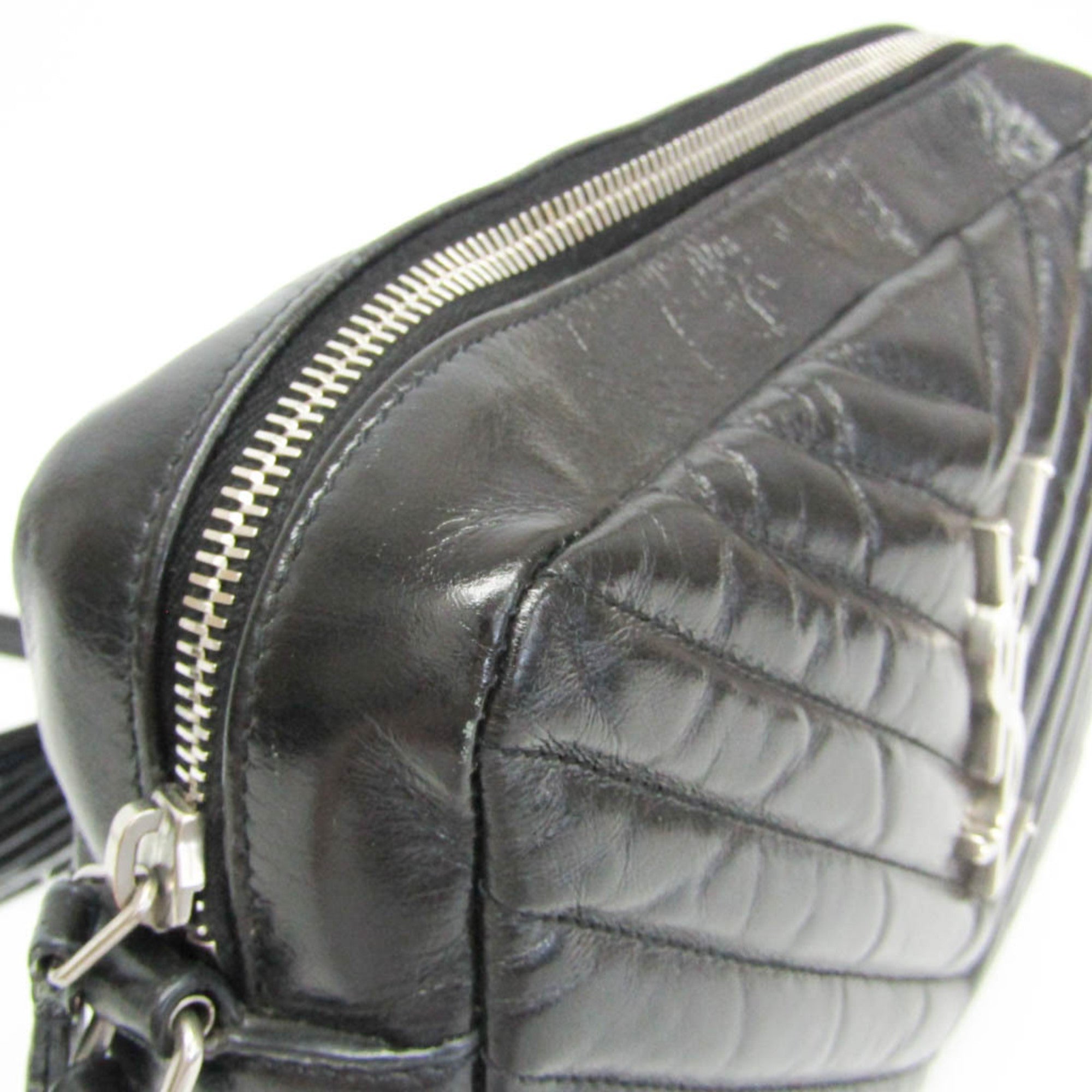 Saint Laurent Lou · V-Stitch Calfskin