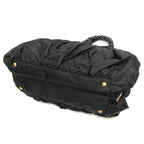 Prada Ruffled Chain · Nylon Tote