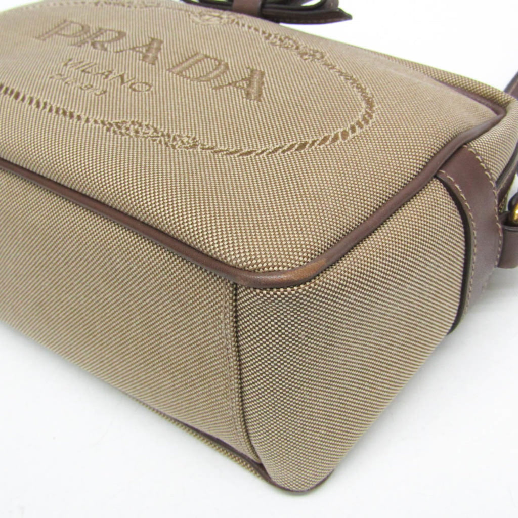 Prada Logo Jacquard · Shoulder Bag