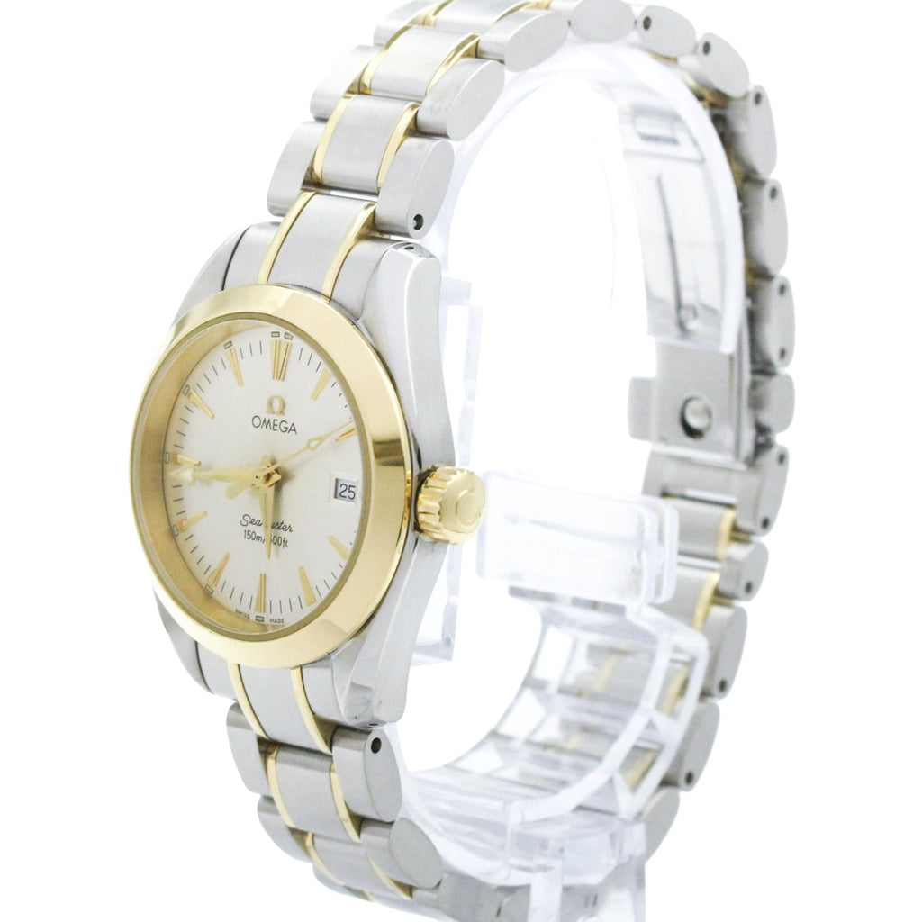 Omega Seamaster Aqua Terra · Two-Tone Gold