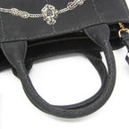 Prada Canapa · Denim Shoulder Bag
