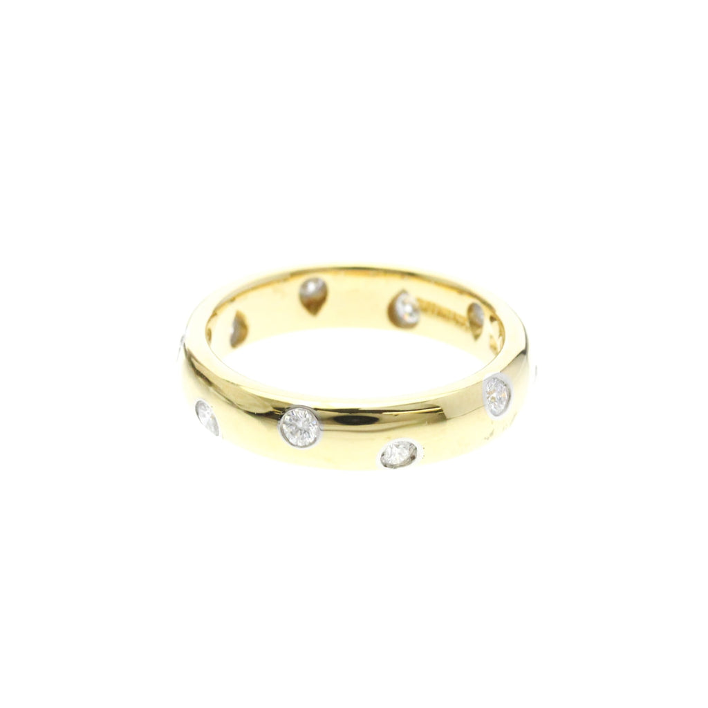 Tiffany Dots · 18K Yellow Gold · Platinum