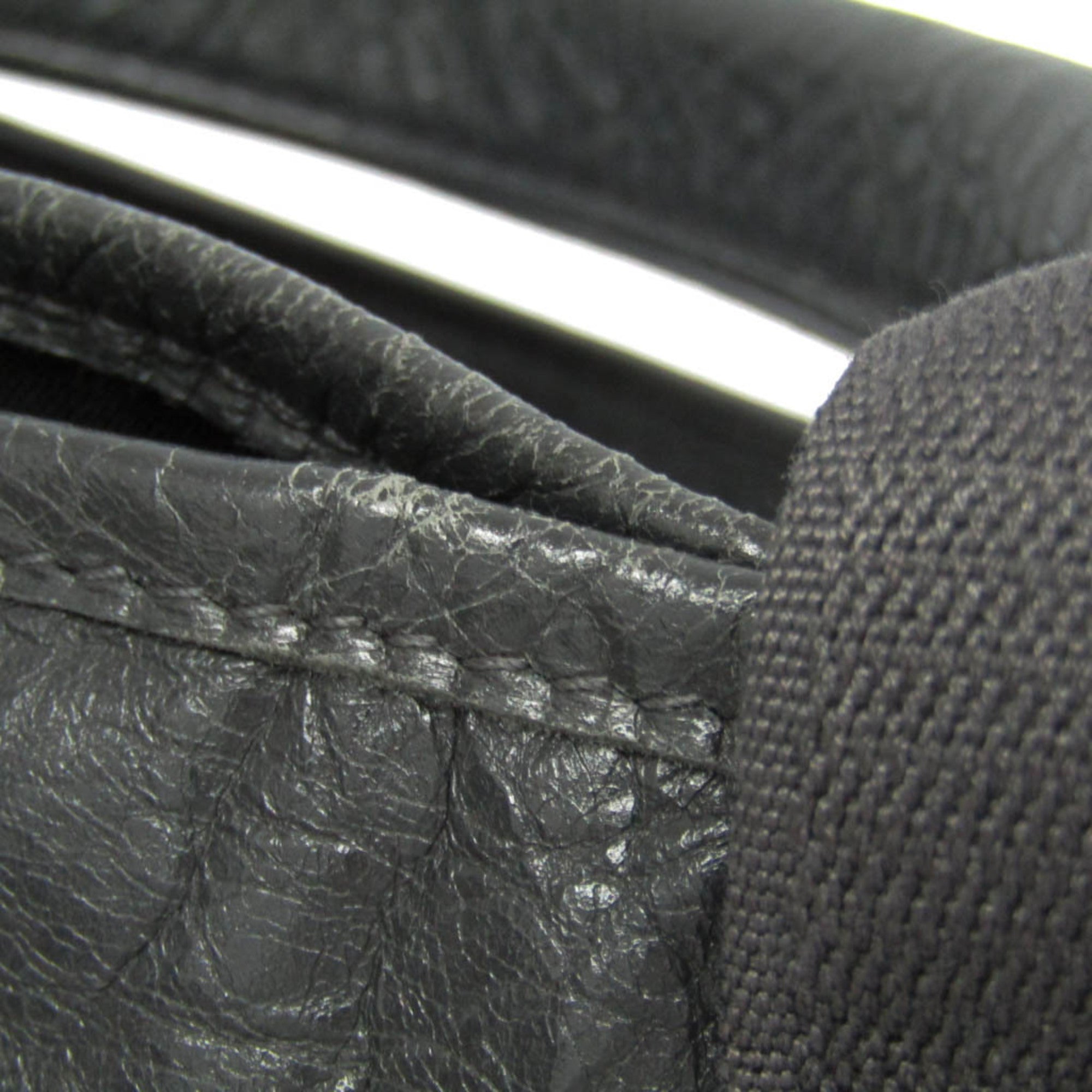 Balenciaga Navy Cabas XS · Leather