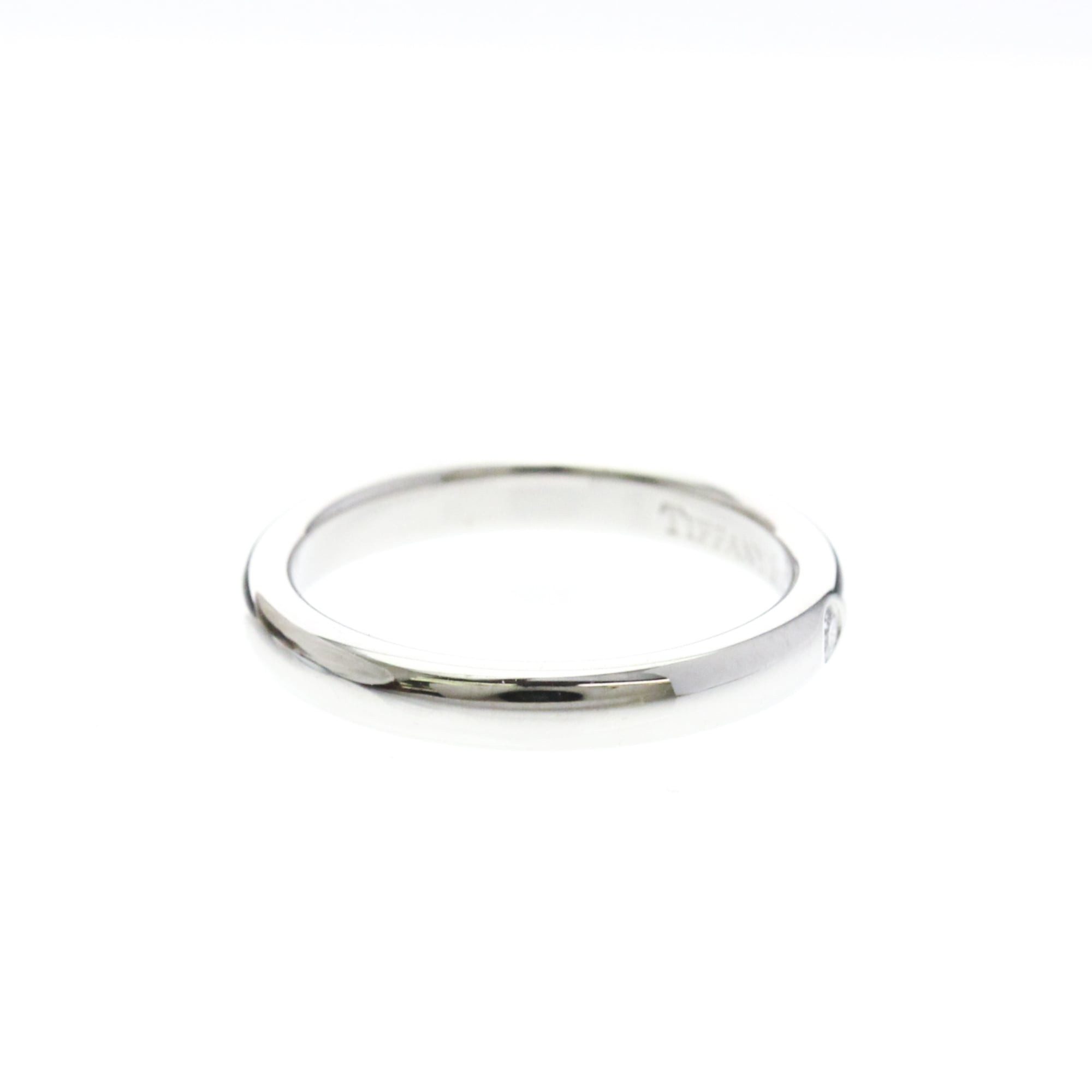 Tiffany Stacking Band · Platinum · Diamond
