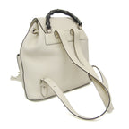 Gucci Bamboo · Leather Backpack