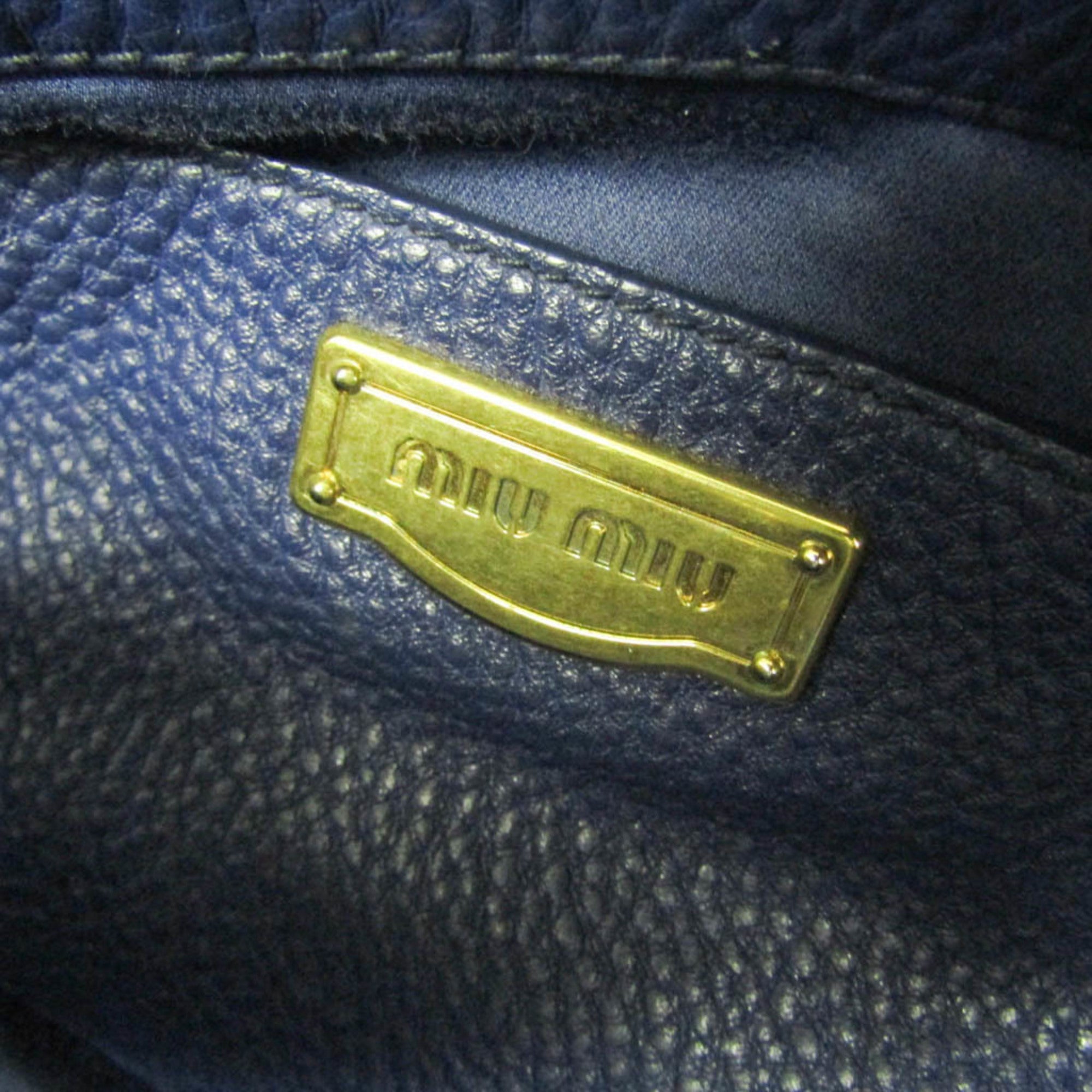 Miu Miu · Leather Tote