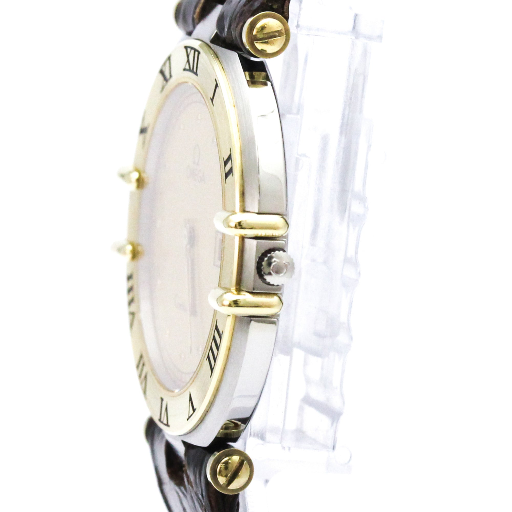 Omega Constellation · 18K Gold Steel · Quartz
