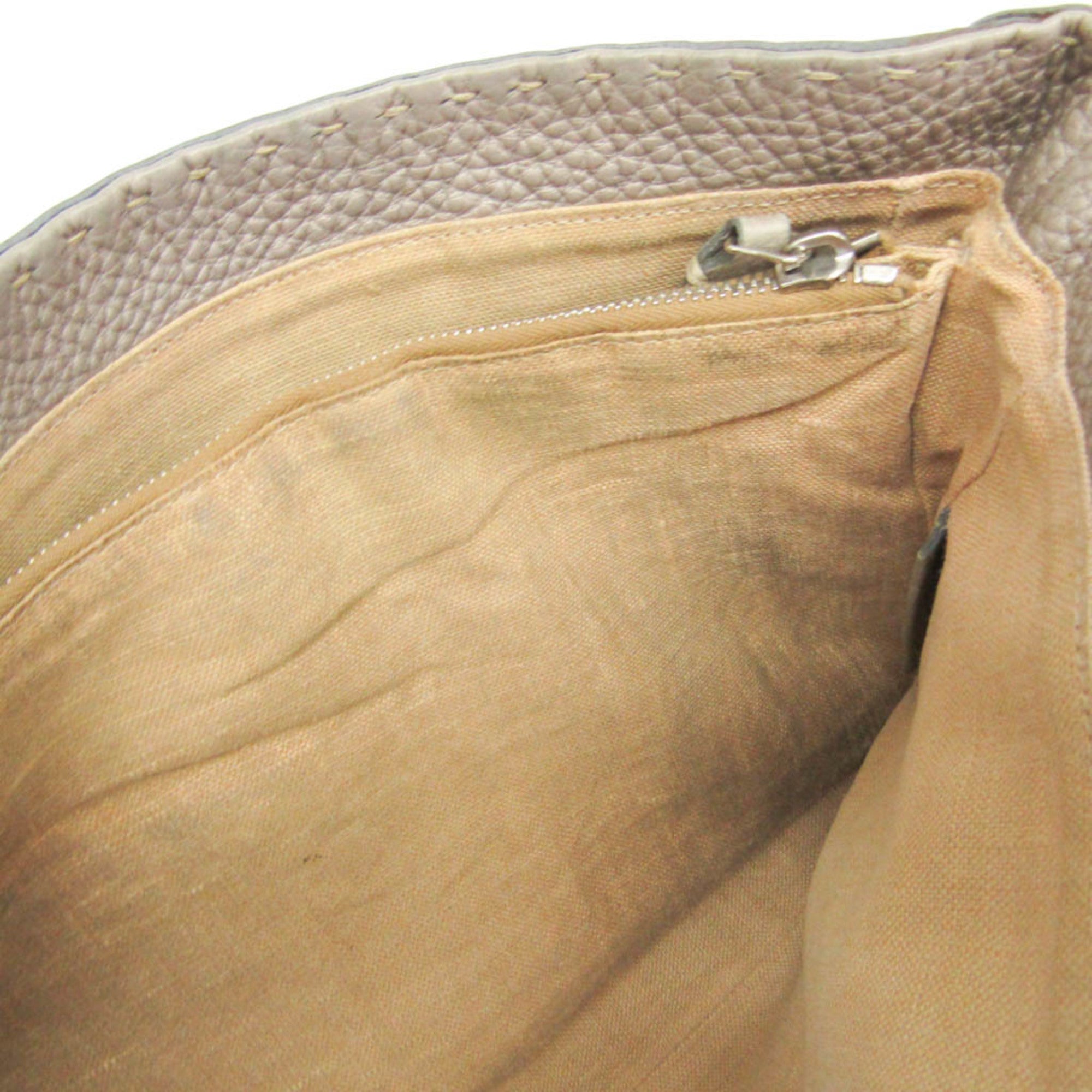 Fendi Selleria · Leather Messenger