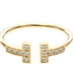 Tiffany T Wire · Rose Gold · Diamond