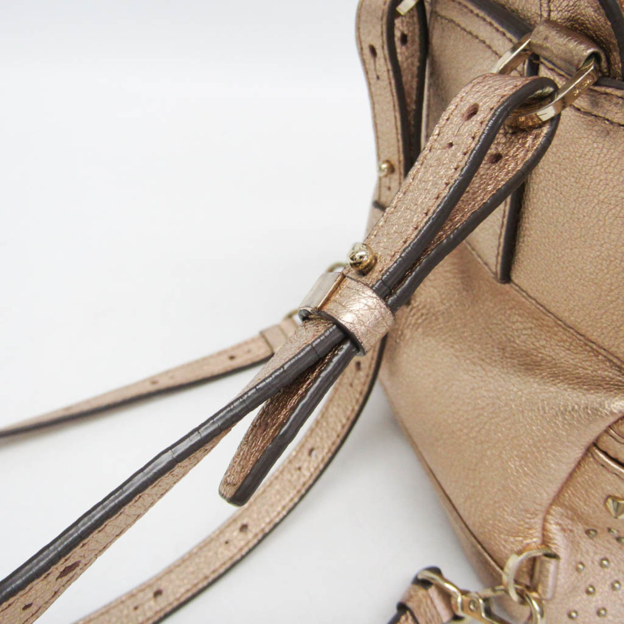 MCM Bebe Boo · Rose Gold Leather
