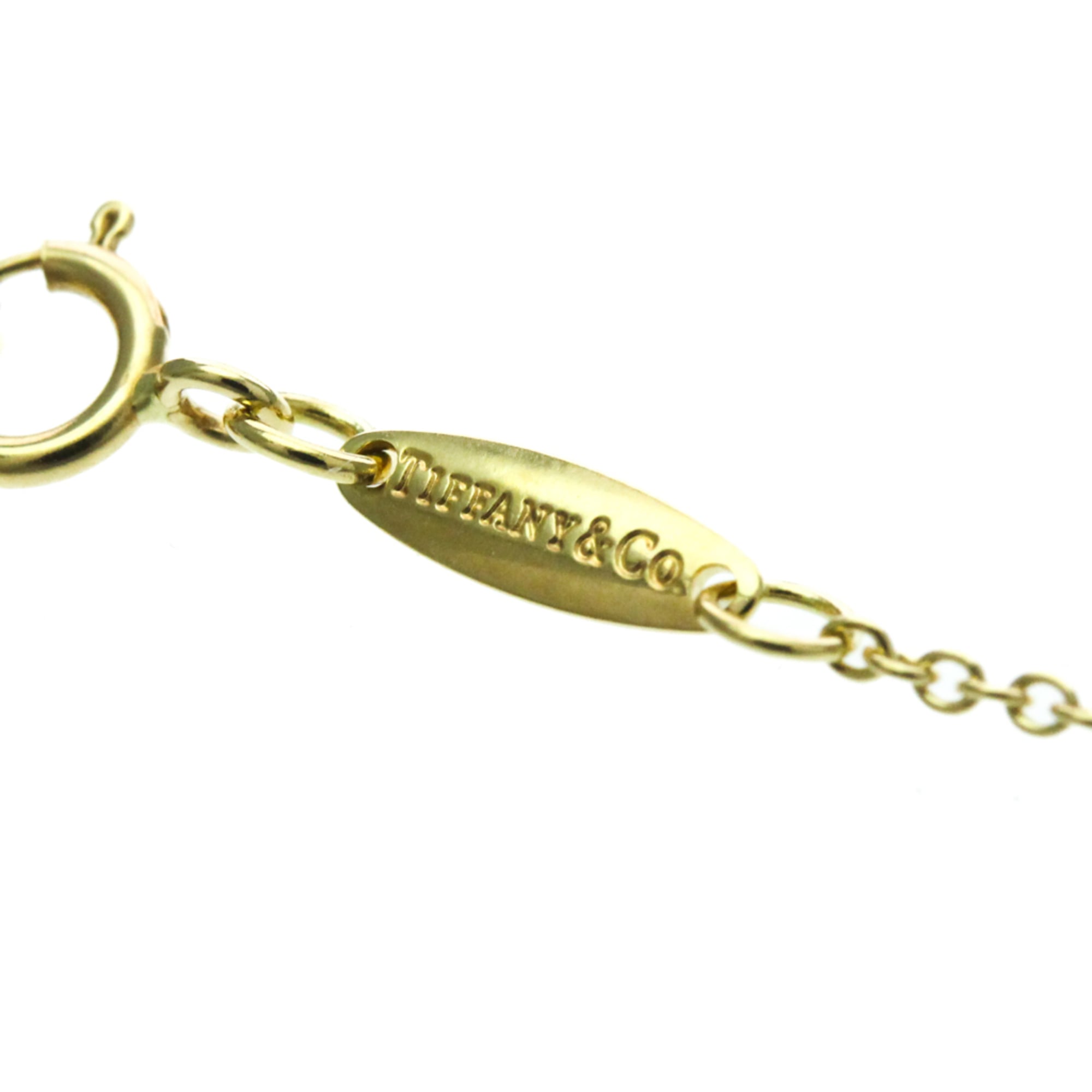 Tiffany Open Heart · 18K Yellow Gold · Diamond