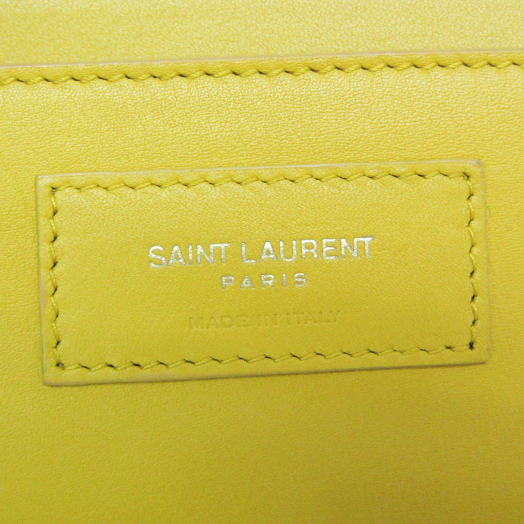 Saint Laurent Small Hobo Chain · Leather