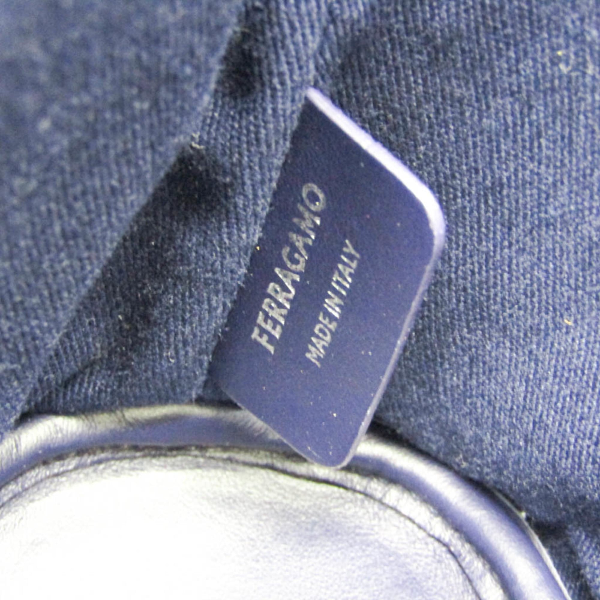 Salvatore Ferragamo Logo · Leather Pouch