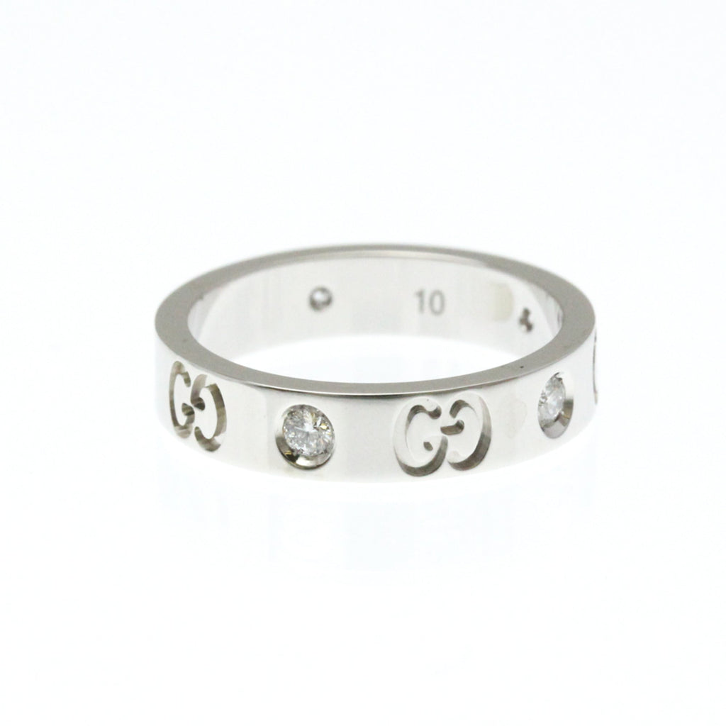 Gucci Icon · Diamond · 18K White Gold