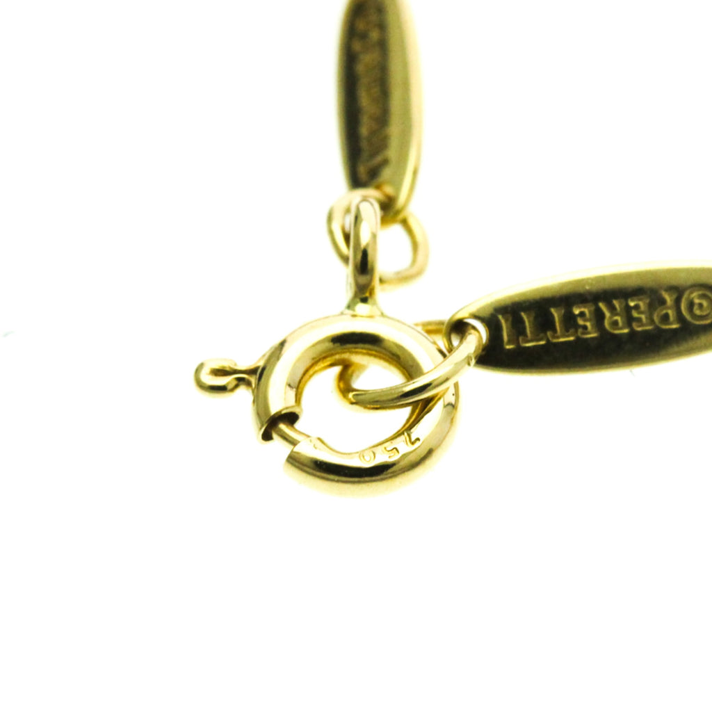 Tiffany Teardrop · 18K Yellow Gold