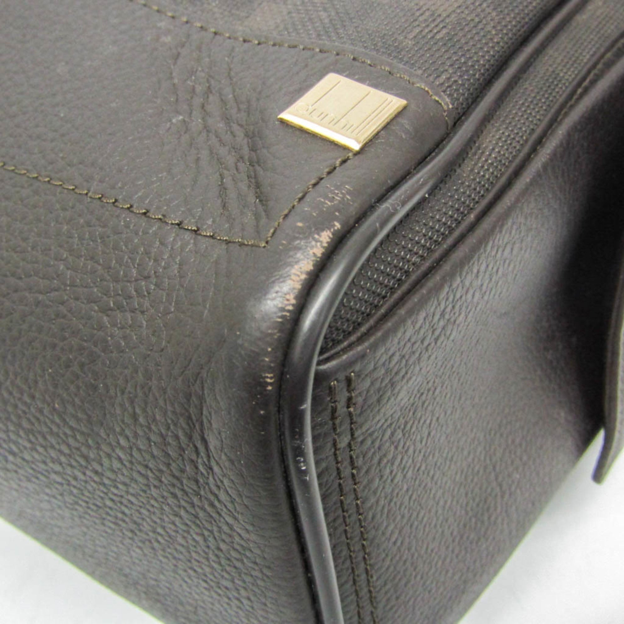Dunhill · Leather & PVC Shoulder Bag