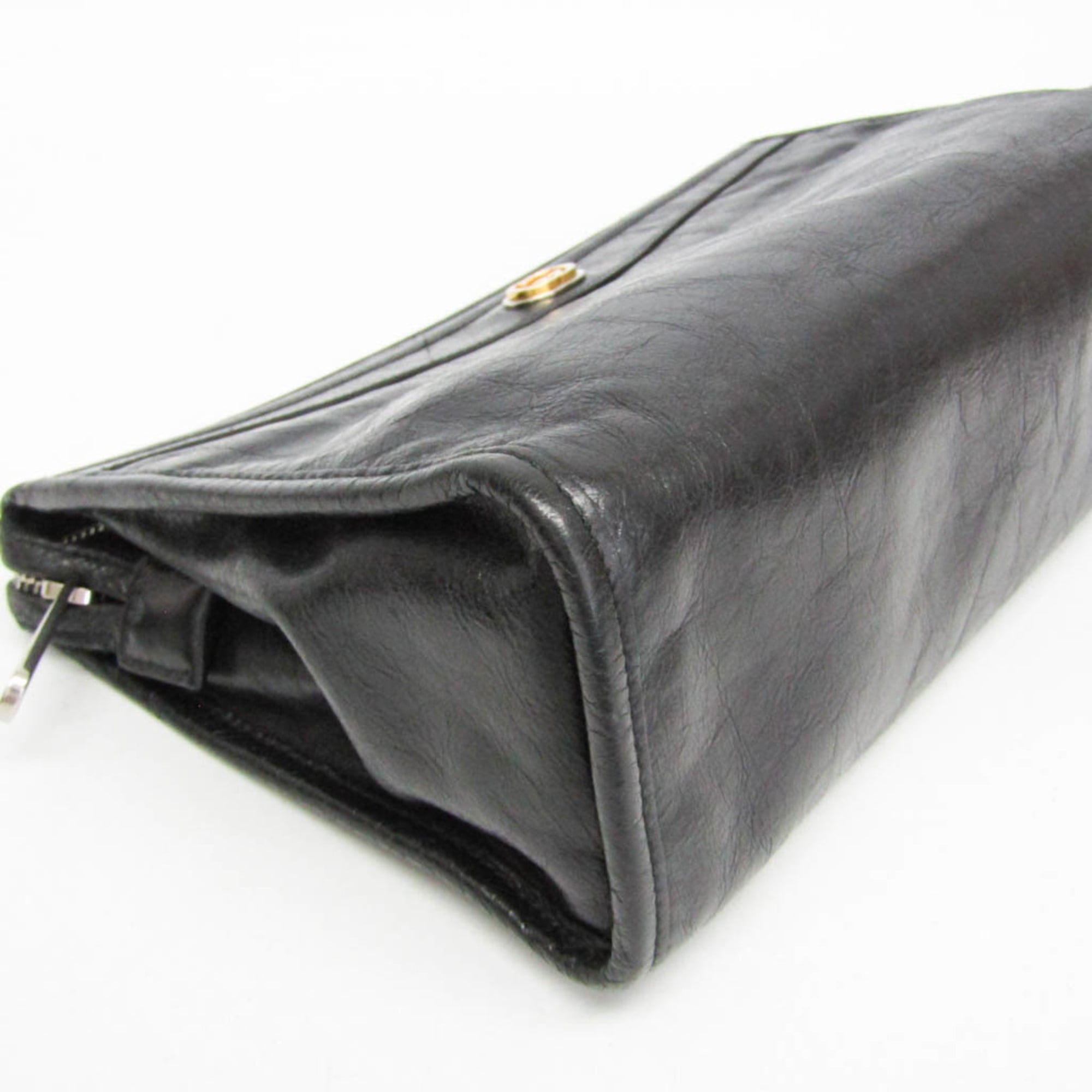 Gucci Interlocking · Leather Clutch