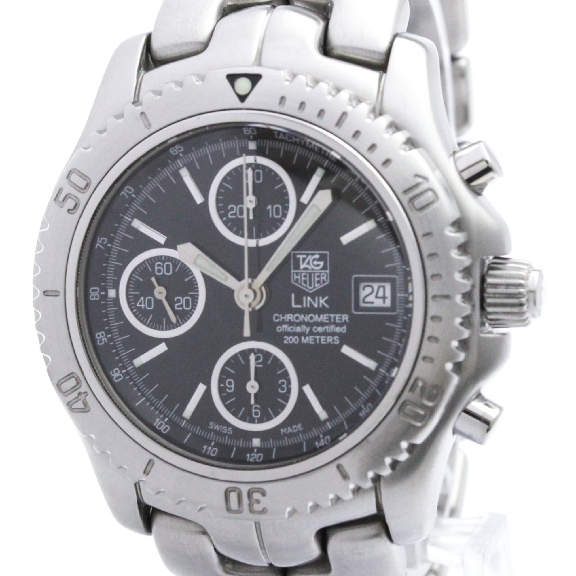 Tag Heuer Link Chronograph · Steel