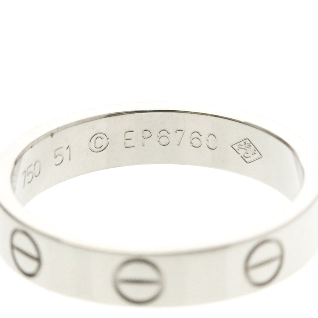 Cartier Mini Love · 18K White Gold
