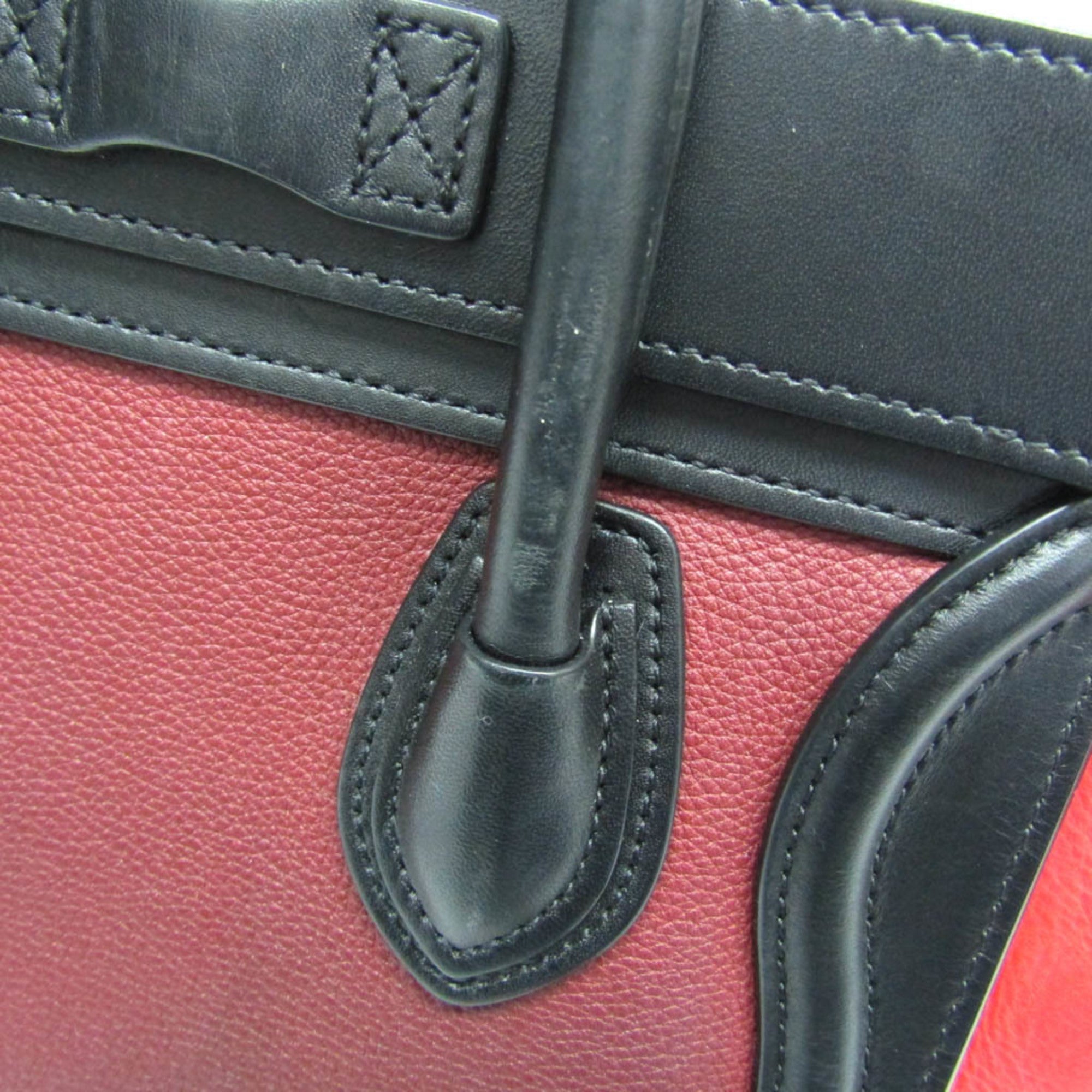 Celine Luggage Nano Shopper · Tricolor