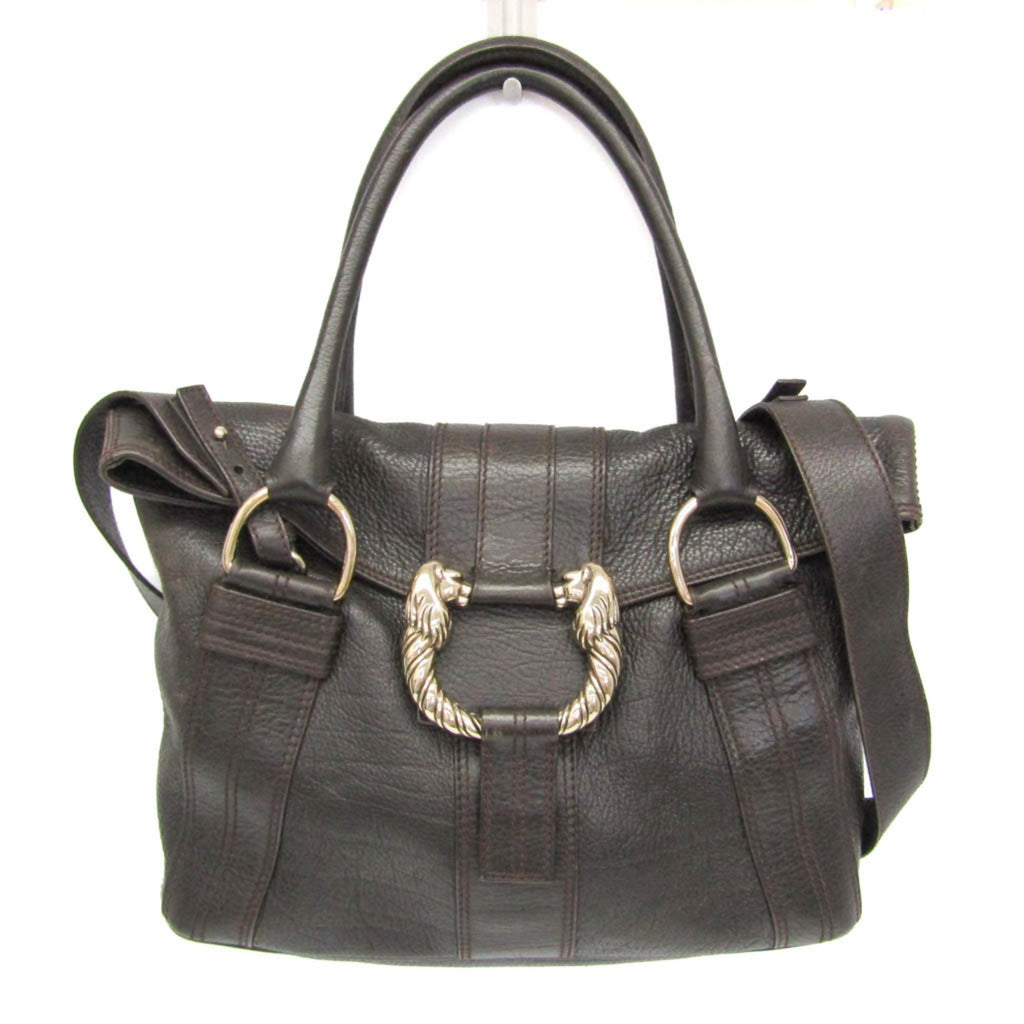 Bvlgari Leoni · Leather Shoulder Bag