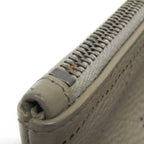 Balenciaga Classic · Greige Leather Clutch