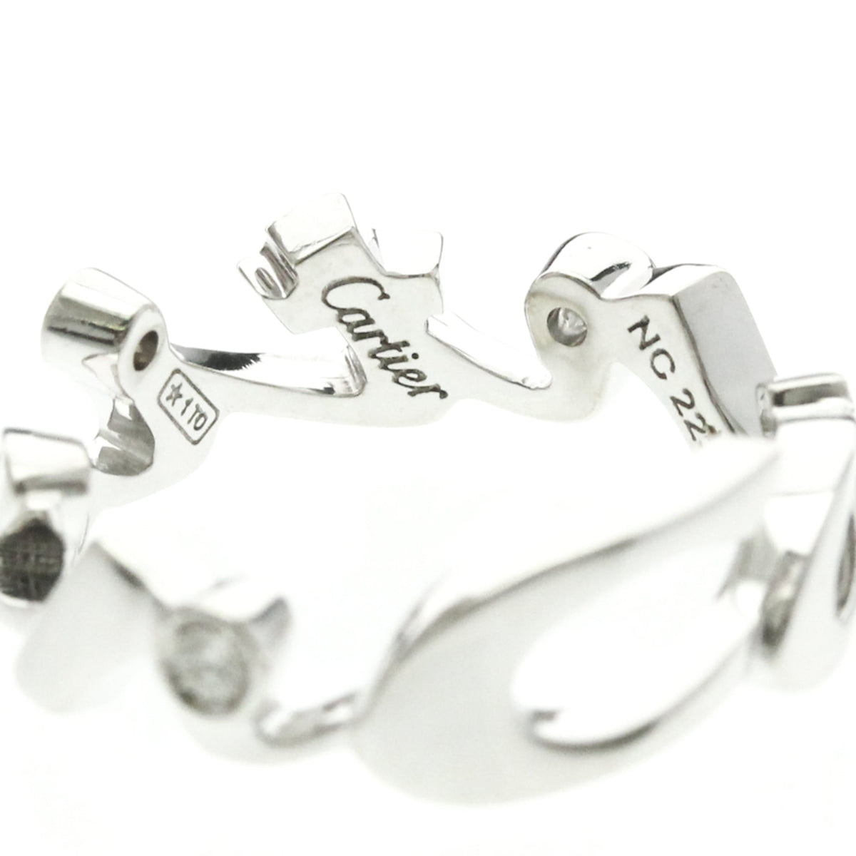 Cartier Signature · Diamond · 18K White Gold