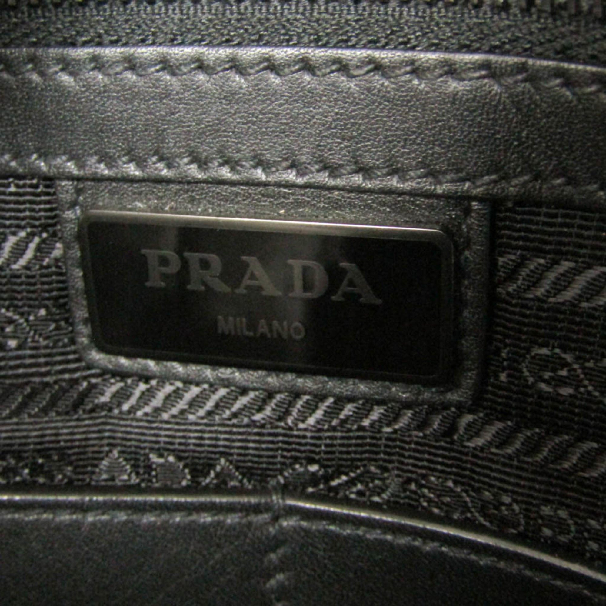 Prada Toro · Leather Backpack