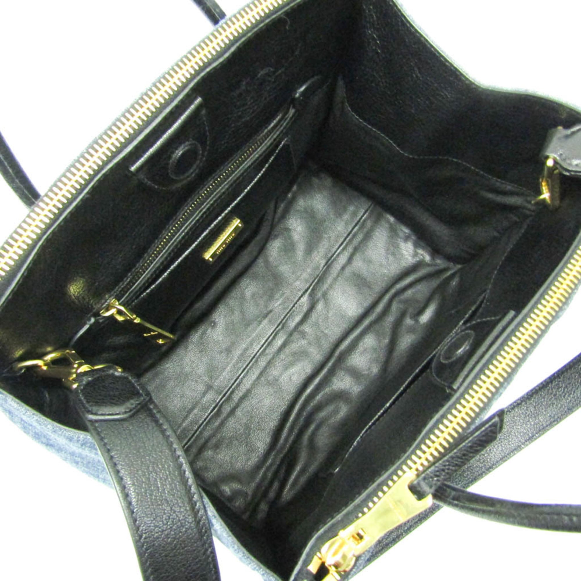 Miu Miu Biker · Denim & Leather