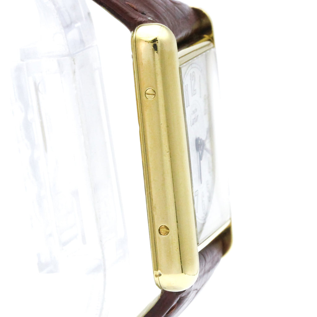 Cartier Must Tank · Gold Plated · Quartz