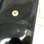 Chanel Mini Pouch · Enamel Leather · Keyring