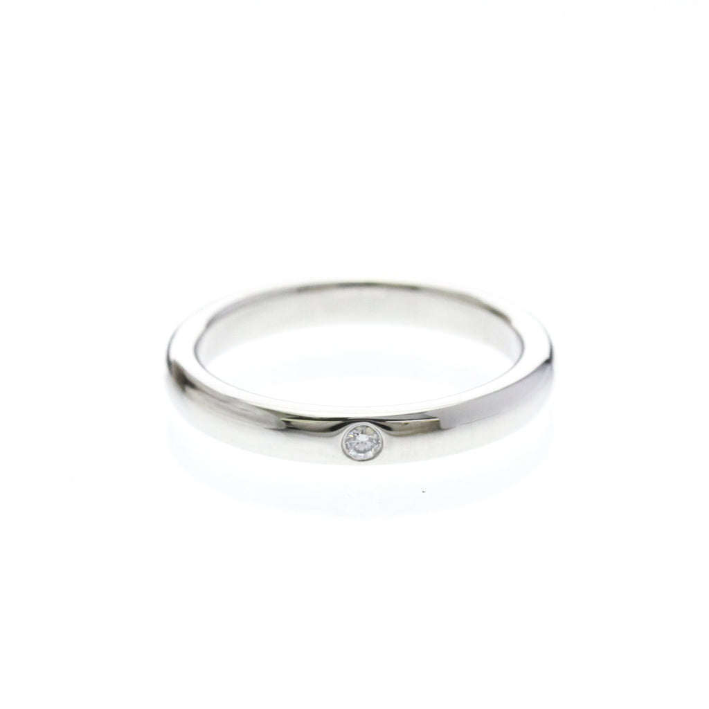 Tiffany Stacking Band · Platinum · Diamond