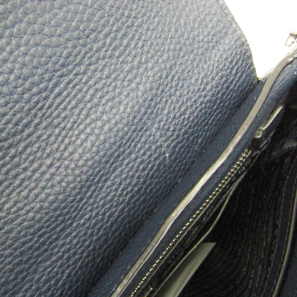 Prada Leather Messenger · Push Lock